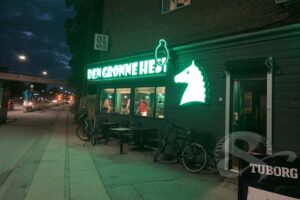 Den grønne hest, restaurantmægleren, hotelogrestaurant